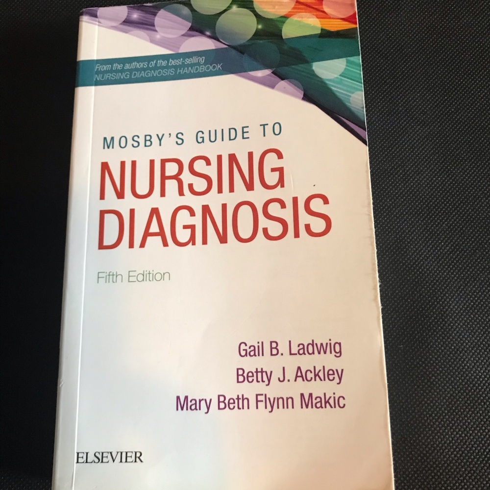 NURSING TEXTBOOK-GREAT CONDITION NURSING DIAGNOSIS